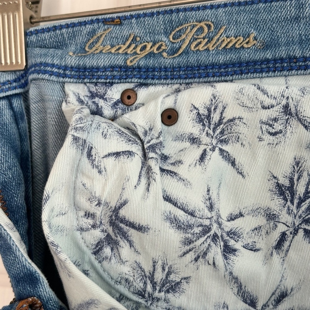 Tommy Bahama Men's Indigo Palms Light Indigo Wash Jeans EUC - Picture 7 of 8